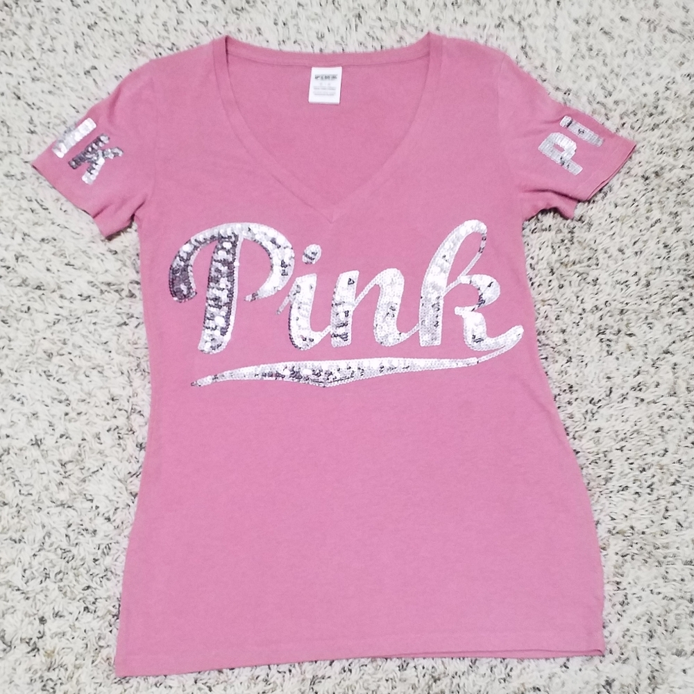 Vs Pink Bling Shirt
